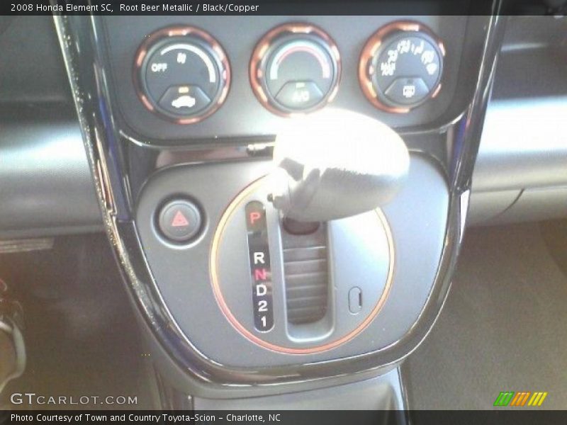 Root Beer Metallic / Black/Copper 2008 Honda Element SC