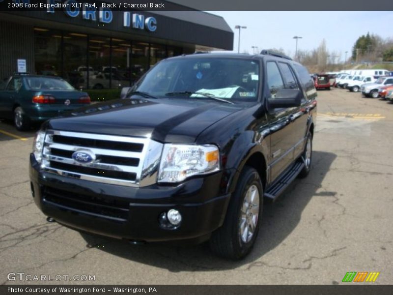 Black / Charcoal Black 2008 Ford Expedition XLT 4x4