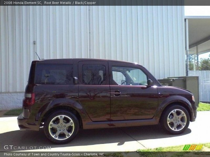 Root Beer Metallic / Black/Copper 2008 Honda Element SC