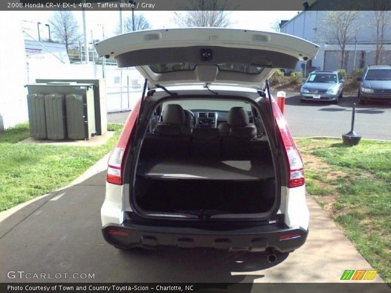 Taffeta White / Gray 2008 Honda CR-V EX-L 4WD