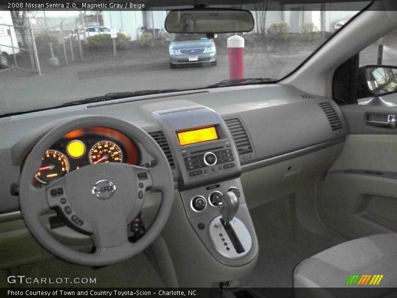 Magnetic Gray / Beige 2008 Nissan Sentra 2.0