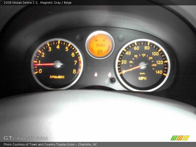 Magnetic Gray / Beige 2008 Nissan Sentra 2.0