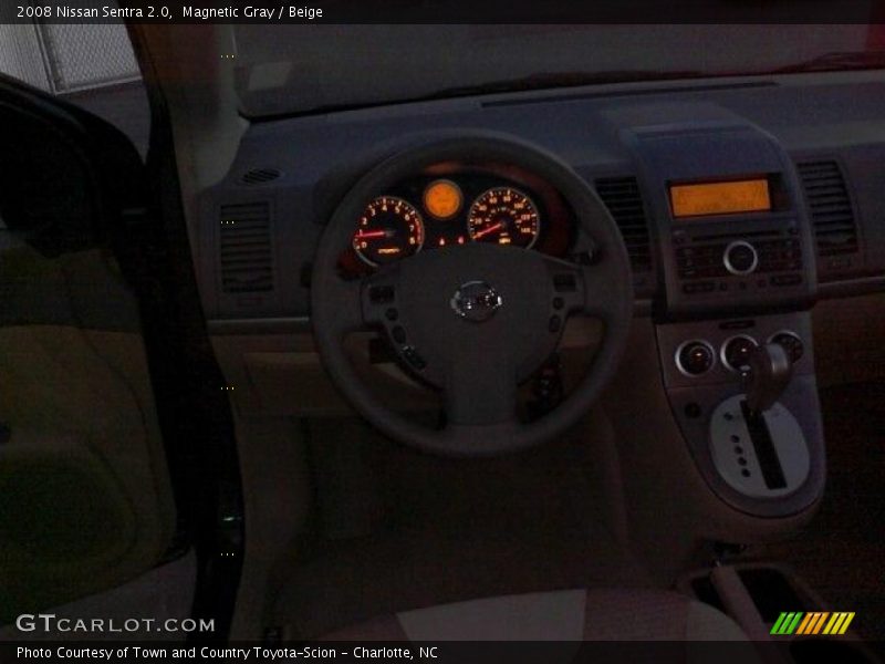 Magnetic Gray / Beige 2008 Nissan Sentra 2.0