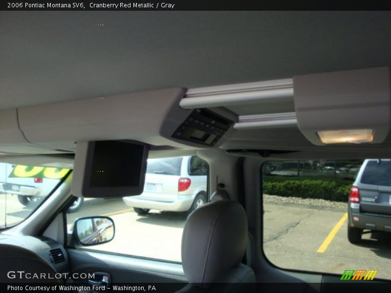 Cranberry Red Metallic / Gray 2006 Pontiac Montana SV6