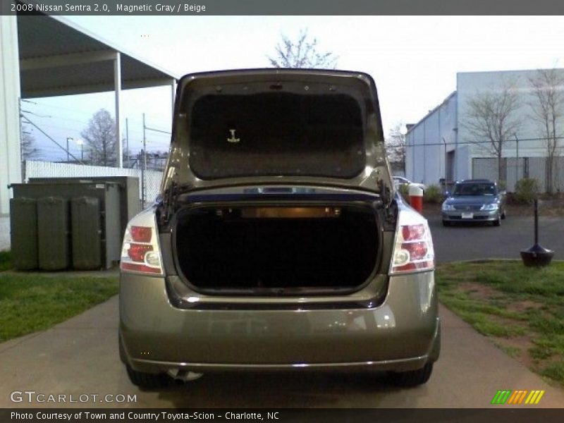 Magnetic Gray / Beige 2008 Nissan Sentra 2.0