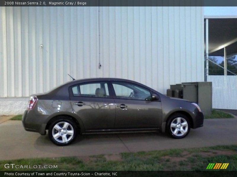 Magnetic Gray / Beige 2008 Nissan Sentra 2.0