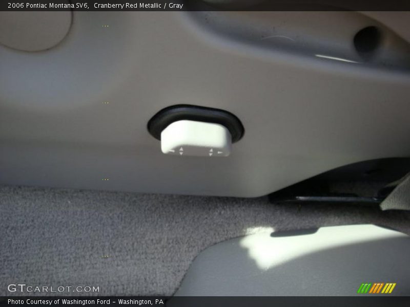 Cranberry Red Metallic / Gray 2006 Pontiac Montana SV6