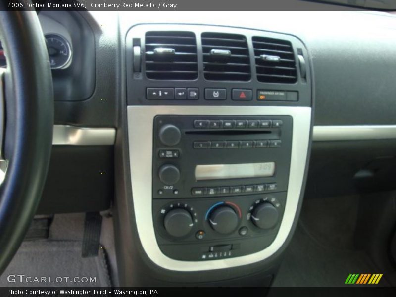 Cranberry Red Metallic / Gray 2006 Pontiac Montana SV6
