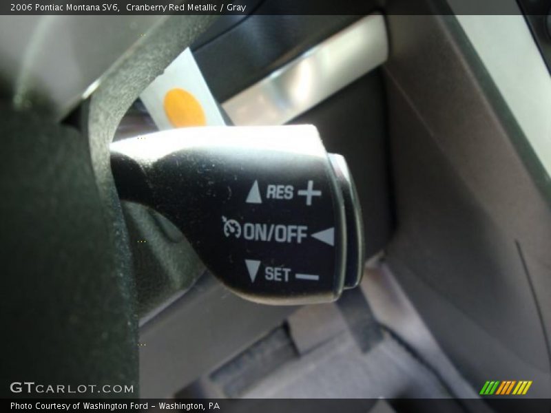 Cranberry Red Metallic / Gray 2006 Pontiac Montana SV6