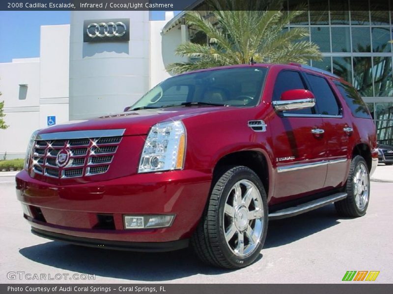 Infrared / Cocoa/Light Cashmere 2008 Cadillac Escalade