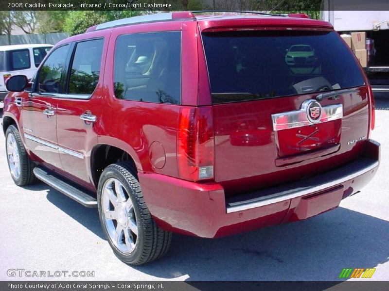 Infrared / Cocoa/Light Cashmere 2008 Cadillac Escalade