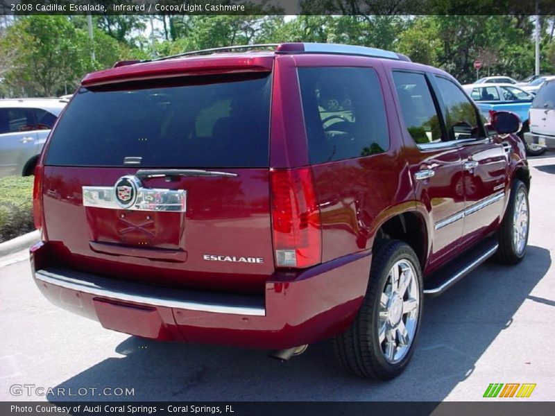 Infrared / Cocoa/Light Cashmere 2008 Cadillac Escalade