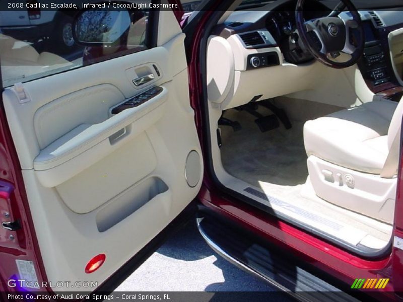 Infrared / Cocoa/Light Cashmere 2008 Cadillac Escalade