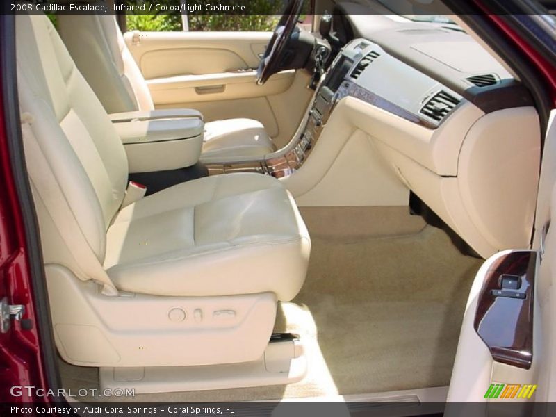 Infrared / Cocoa/Light Cashmere 2008 Cadillac Escalade