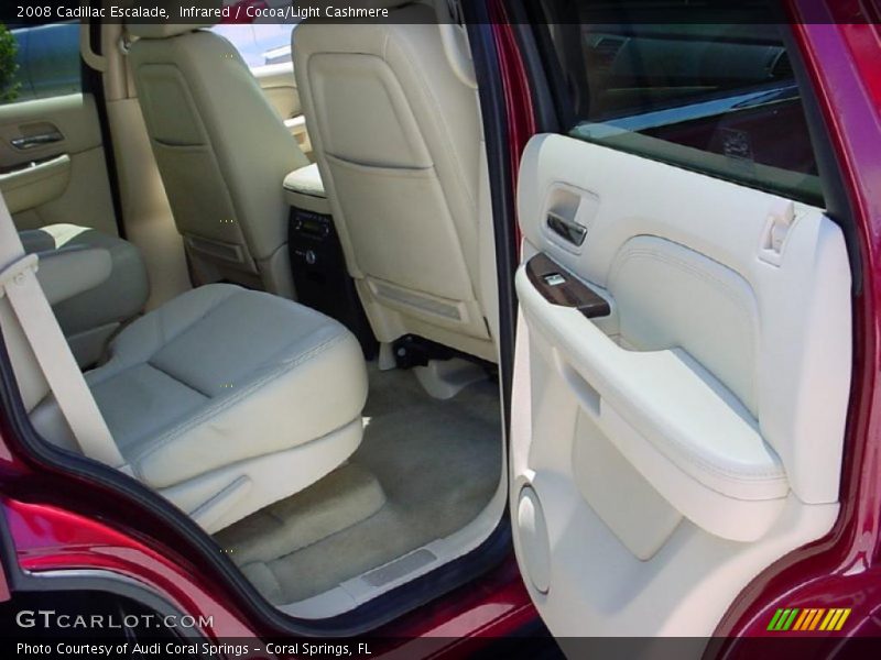 Infrared / Cocoa/Light Cashmere 2008 Cadillac Escalade