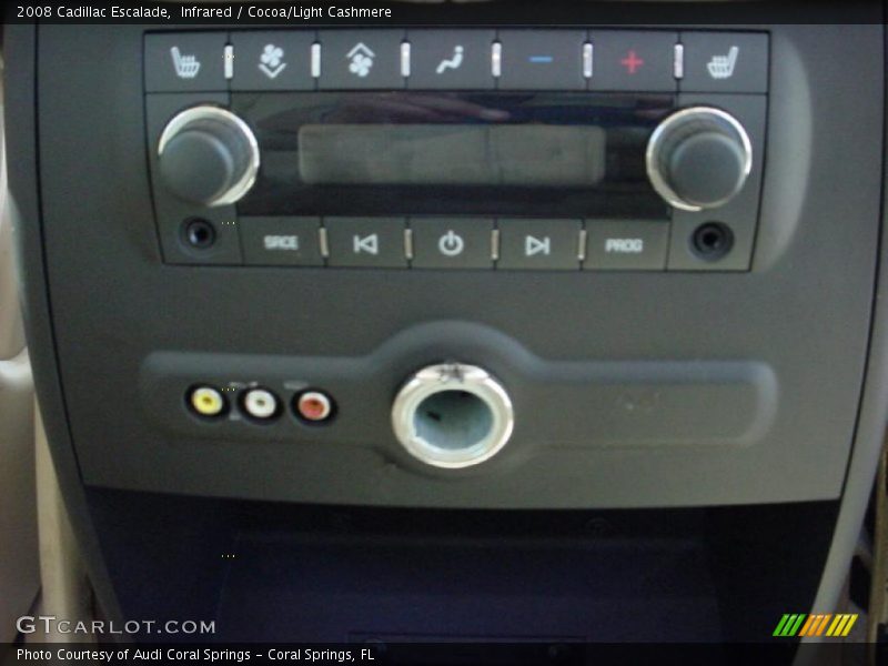 Infrared / Cocoa/Light Cashmere 2008 Cadillac Escalade