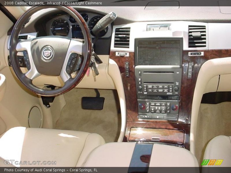 Infrared / Cocoa/Light Cashmere 2008 Cadillac Escalade