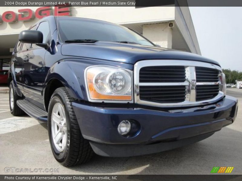 Patriot Blue Pearl / Medium Slate Gray 2004 Dodge Durango Limited 4x4