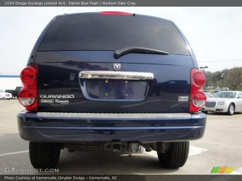 Patriot Blue Pearl / Medium Slate Gray 2004 Dodge Durango Limited 4x4