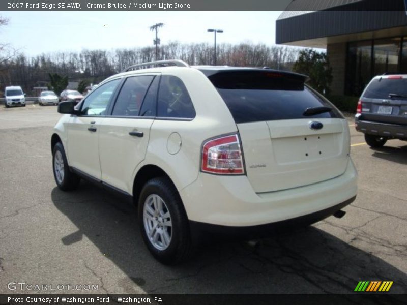 Creme Brulee / Medium Light Stone 2007 Ford Edge SE AWD