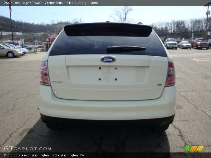 Creme Brulee / Medium Light Stone 2007 Ford Edge SE AWD