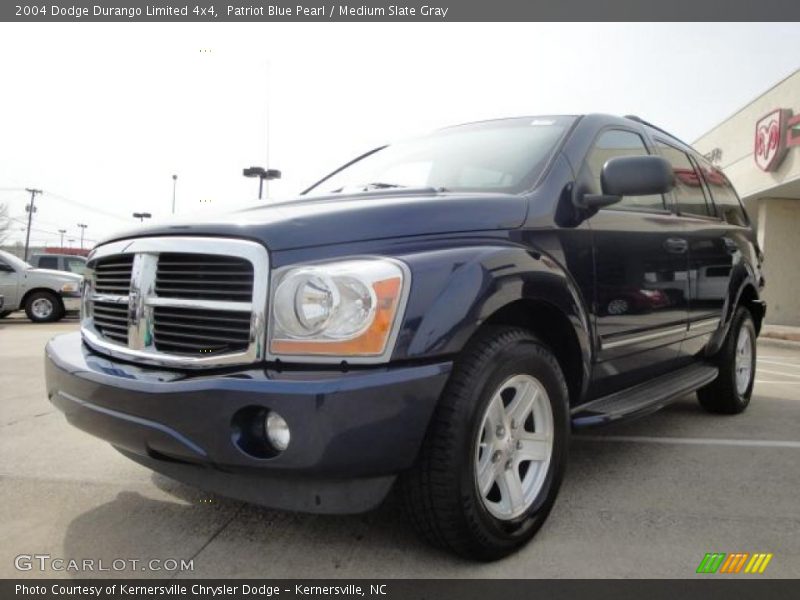 Patriot Blue Pearl / Medium Slate Gray 2004 Dodge Durango Limited 4x4