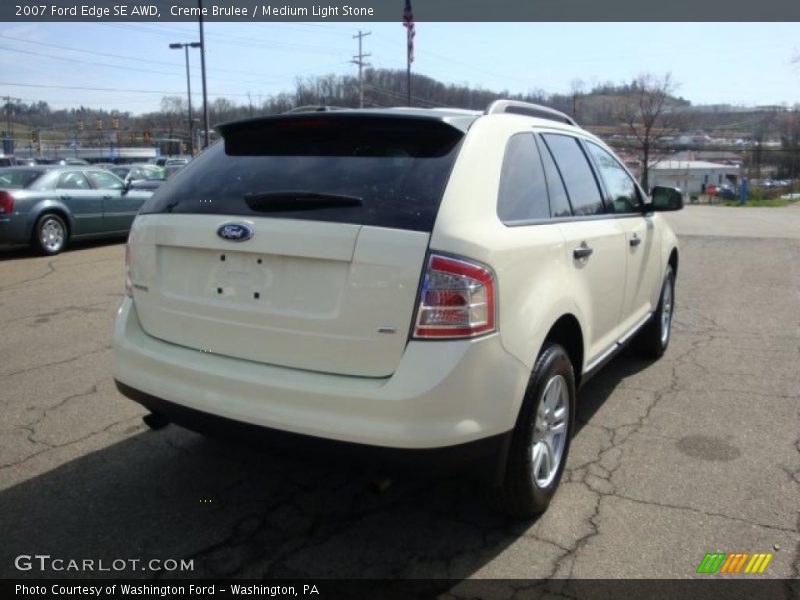Creme Brulee / Medium Light Stone 2007 Ford Edge SE AWD
