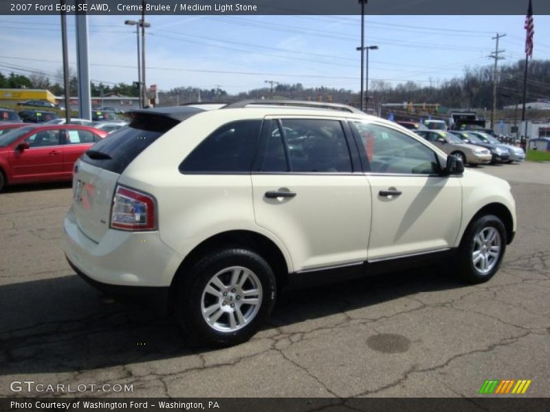 Creme Brulee / Medium Light Stone 2007 Ford Edge SE AWD