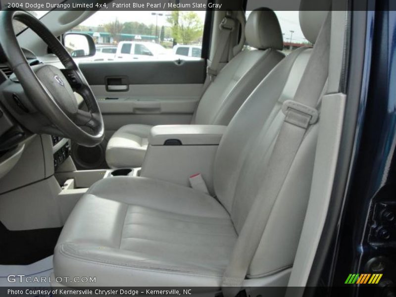 Patriot Blue Pearl / Medium Slate Gray 2004 Dodge Durango Limited 4x4