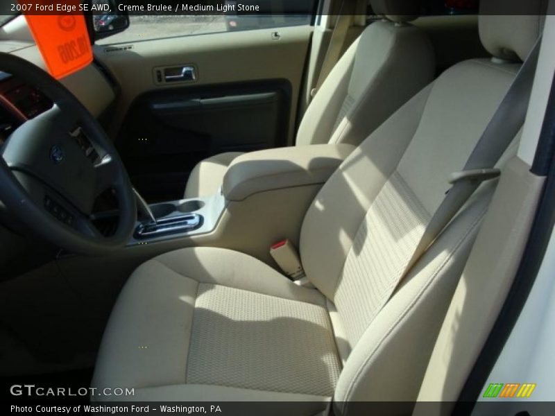 Creme Brulee / Medium Light Stone 2007 Ford Edge SE AWD