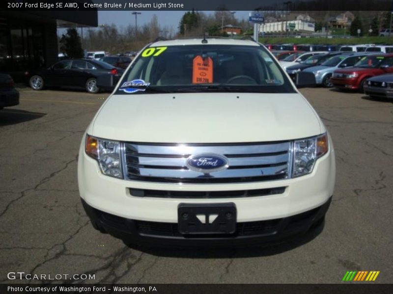 Creme Brulee / Medium Light Stone 2007 Ford Edge SE AWD