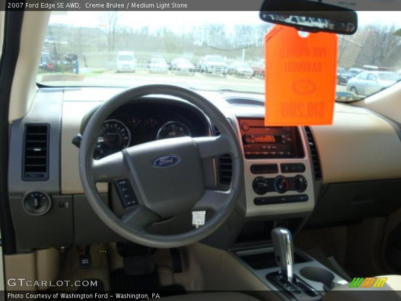 Creme Brulee / Medium Light Stone 2007 Ford Edge SE AWD
