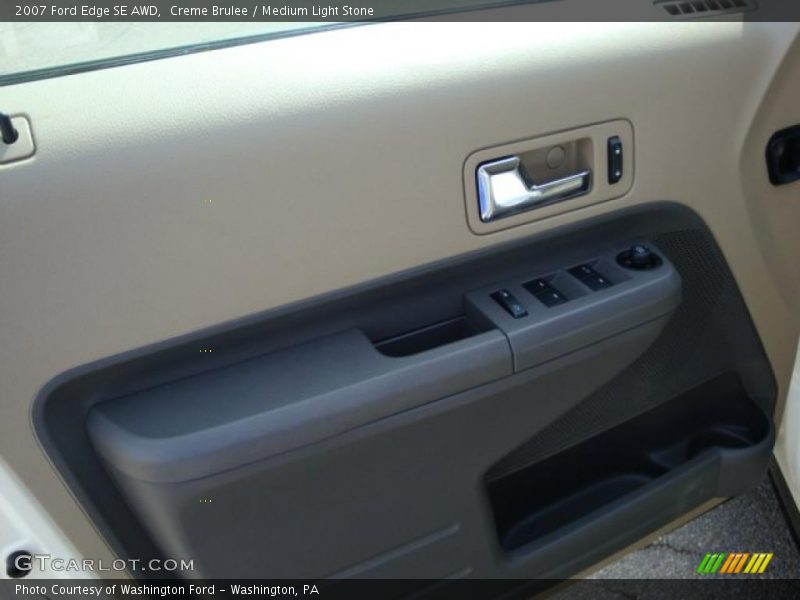 Creme Brulee / Medium Light Stone 2007 Ford Edge SE AWD