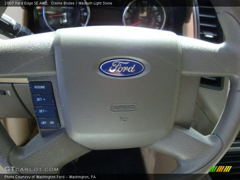 Creme Brulee / Medium Light Stone 2007 Ford Edge SE AWD