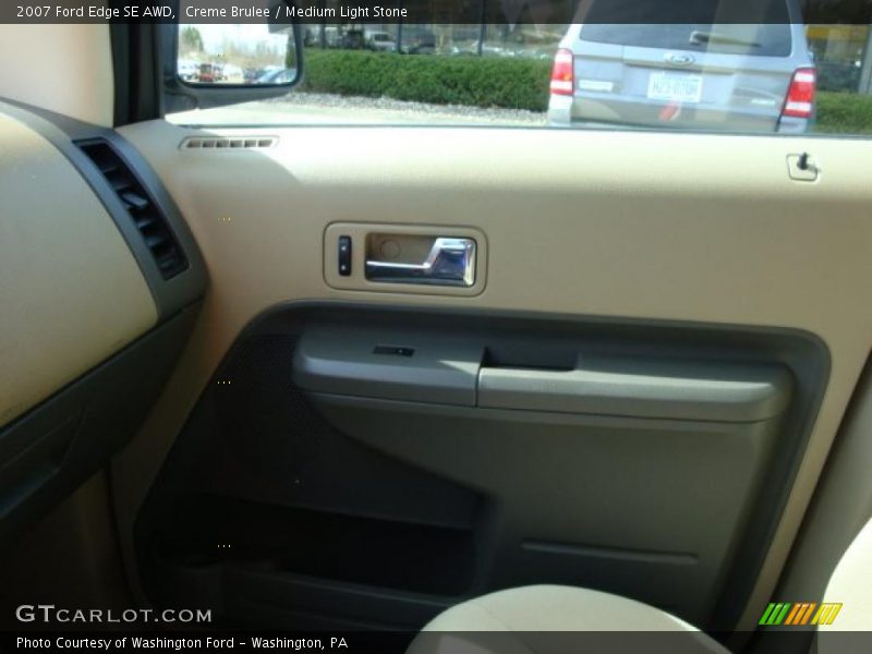 Creme Brulee / Medium Light Stone 2007 Ford Edge SE AWD