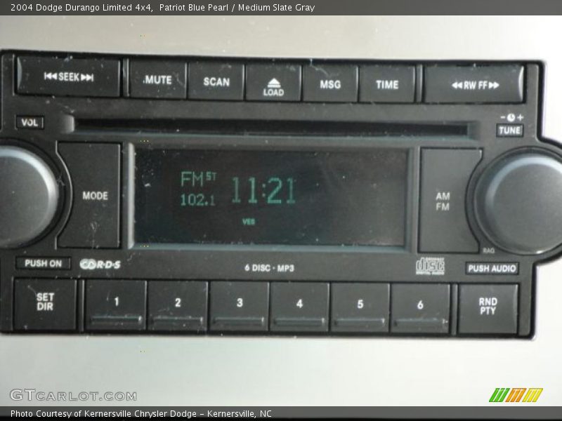 Patriot Blue Pearl / Medium Slate Gray 2004 Dodge Durango Limited 4x4
