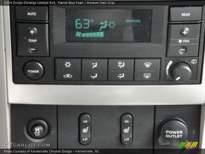 Patriot Blue Pearl / Medium Slate Gray 2004 Dodge Durango Limited 4x4