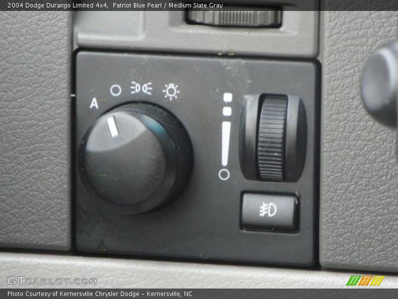 Patriot Blue Pearl / Medium Slate Gray 2004 Dodge Durango Limited 4x4