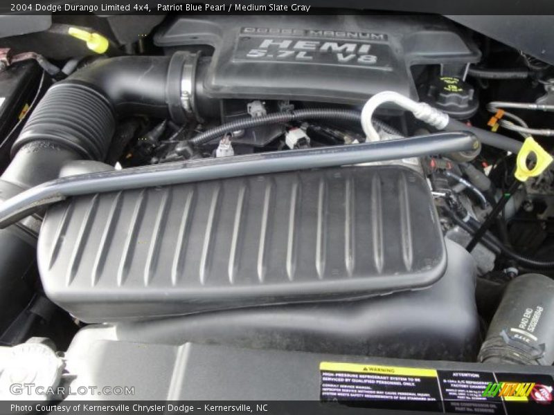 Patriot Blue Pearl / Medium Slate Gray 2004 Dodge Durango Limited 4x4