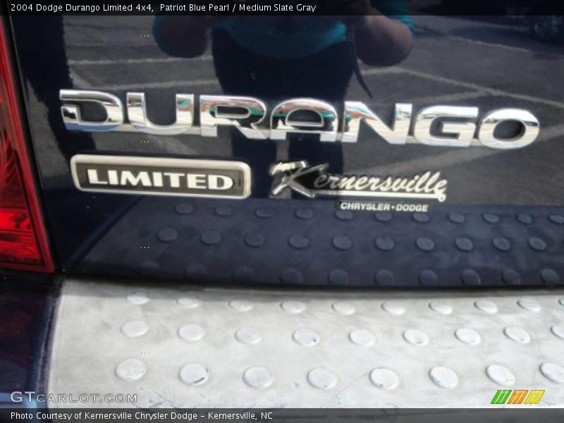 Patriot Blue Pearl / Medium Slate Gray 2004 Dodge Durango Limited 4x4