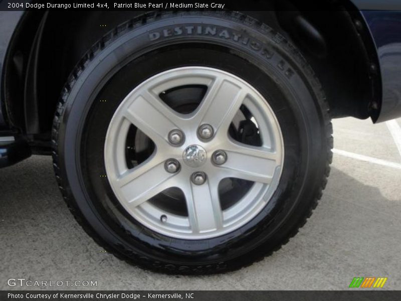 Patriot Blue Pearl / Medium Slate Gray 2004 Dodge Durango Limited 4x4