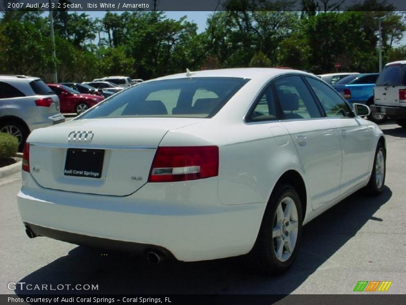 Ibis White / Amaretto 2007 Audi A6 3.2 Sedan