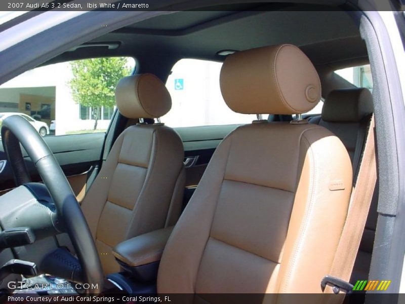 Ibis White / Amaretto 2007 Audi A6 3.2 Sedan