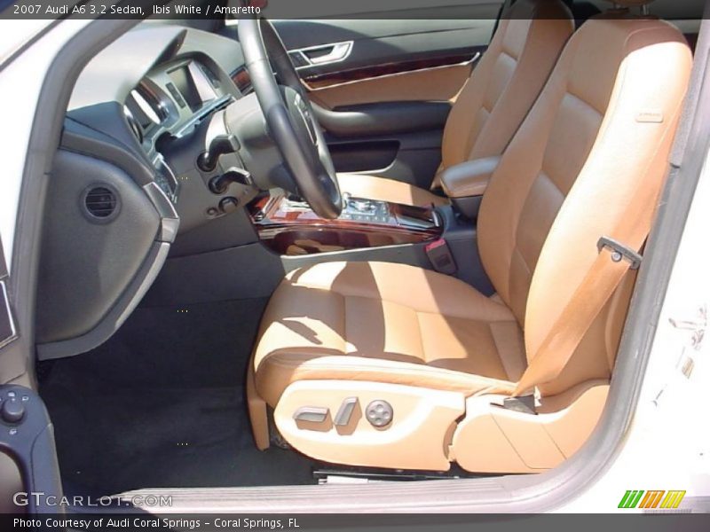 Ibis White / Amaretto 2007 Audi A6 3.2 Sedan