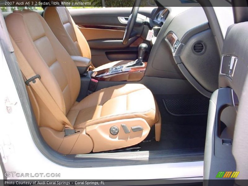 Ibis White / Amaretto 2007 Audi A6 3.2 Sedan