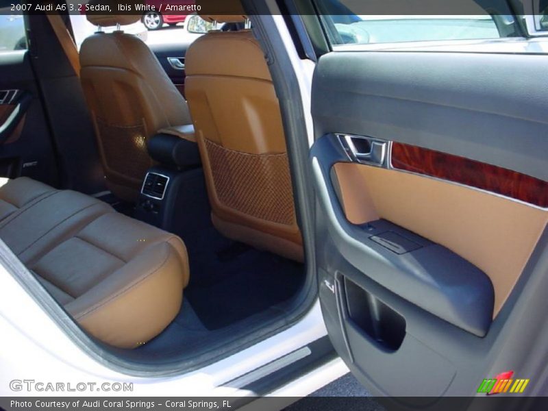 Ibis White / Amaretto 2007 Audi A6 3.2 Sedan