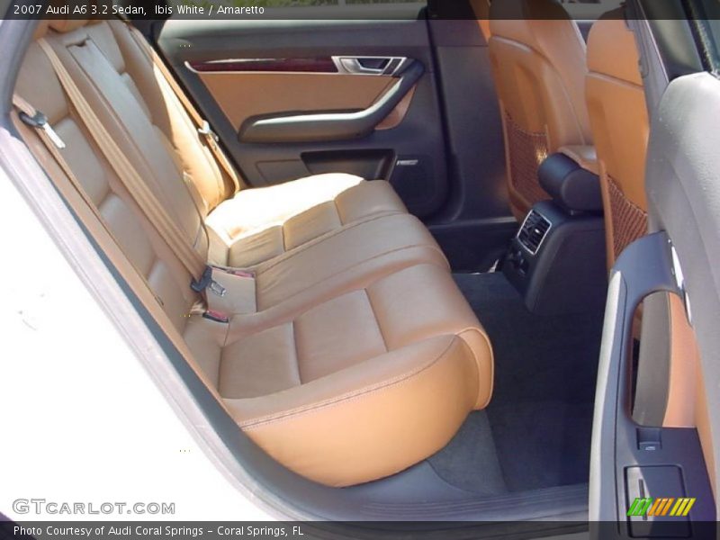Ibis White / Amaretto 2007 Audi A6 3.2 Sedan