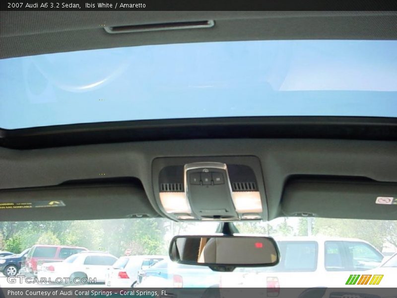 Ibis White / Amaretto 2007 Audi A6 3.2 Sedan
