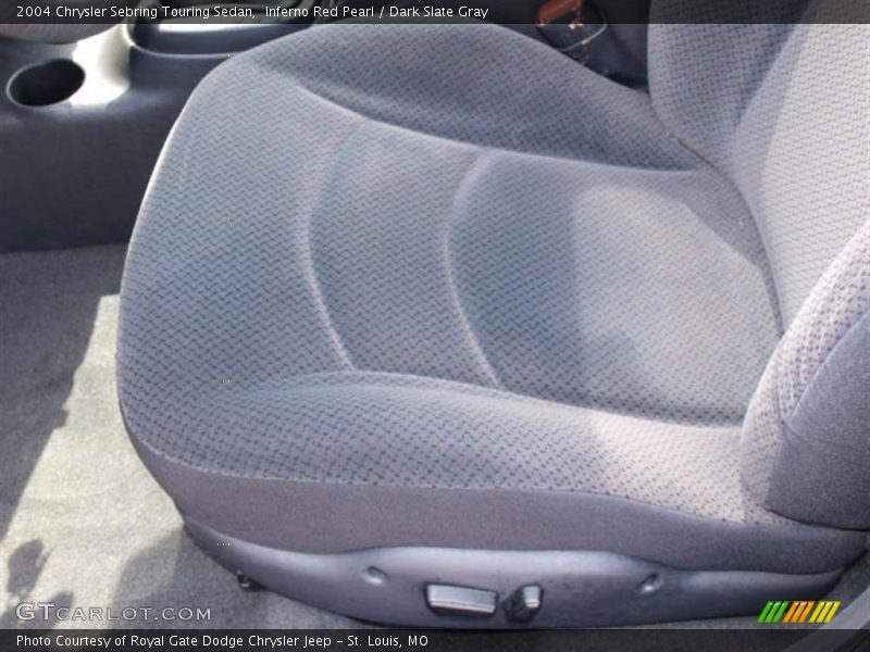 Inferno Red Pearl / Dark Slate Gray 2004 Chrysler Sebring Touring Sedan