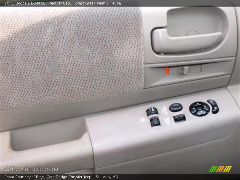 Forest Green Pearl / Taupe 2001 Dodge Dakota SLT Regular Cab